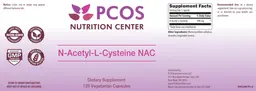 Label for N-Acetyl-L-Cysteine NAC