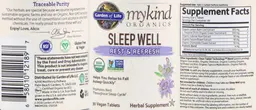Label for Sleep Well