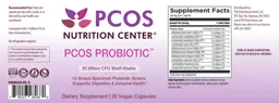 Label for PCOS Probiotic