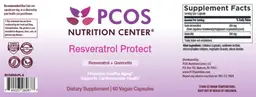 Label for Resveratrol Protect