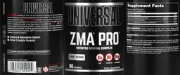 Label for ZMA Pro