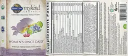 Label for Women's Once Daily