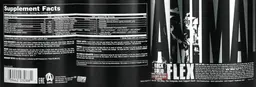 Label for Animal Flex Cherry Berry Flavor