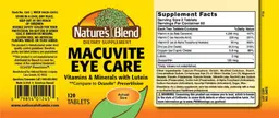 Label for Macuvite Eye Care