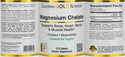 Label for Magnesium Chelate