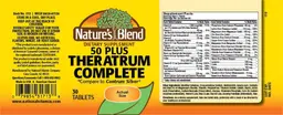 Label for 50 Plus Theratrum Complete