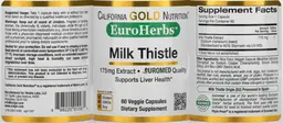 Label for Milk Thistle 175 mg