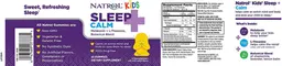 Label for Sleep+ Calm Strawberry