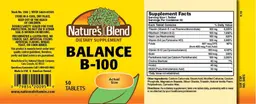Label for Balance B-100