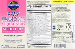 Label for Vaginal Care