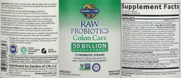 Label for Colon Care