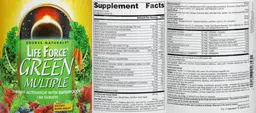 Label for Life Force Green Multiple