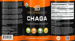 Label for Chaga