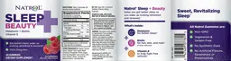 Label for Sleep+ Beauty