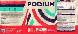 Label for Fuse Sour Watermelon