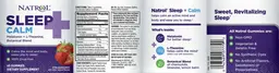 Label for Sleep + Calm Strawberry