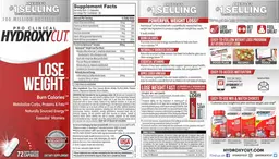 Label for Pro Clinical Hyroxycut