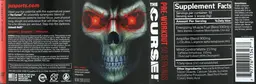 Label for The Curse! Fruit Punch