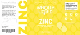 Label for Zinc