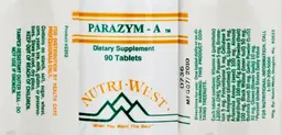 Label for Parazym-A