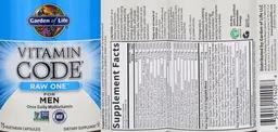 Label for Raw One For Men