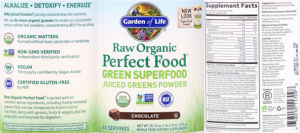 Raw Organic Perfect Food Chocolate