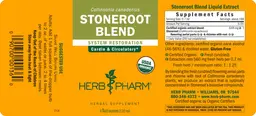 Label for Stoneroot Blend