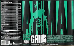 Label for Animal Greens