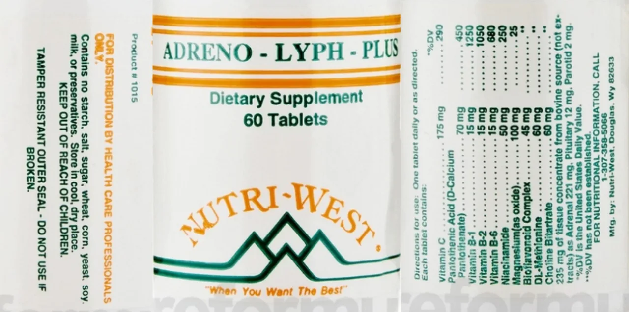 Label for Adreno-Lyph-Plus