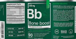 Label for Bone boost