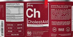 Label for CholestAid
