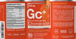 Label for Glucosamine Chondroitin