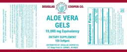 Label for Aloe Vera Gels