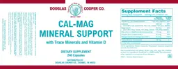 Label for Cal-Mag Mineral Support