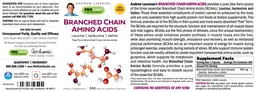 Label for Branched Chain Amino Acids