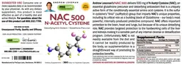 Label for NAC 500