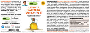 Ultimate Gamma Vitamin E