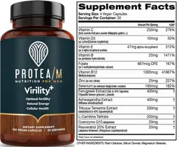 Label for Virility+