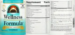 Label for Wellness Formula