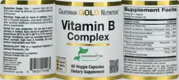 Label for Vitamin B Complex