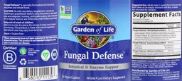 Label for Fungal Defense