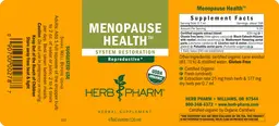 Label for Menopause Health