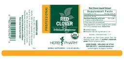 Label for Red Clover