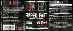 Label for Ripped Fast