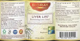 Label for Liver Life