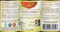 Label for Loving Energy