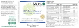 Label for BID MultiSelect