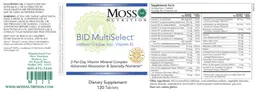 Label for BID MultiSelect