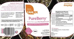 Label for PureBerry