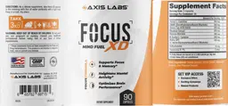 Label for Focus XD Mind Fuel